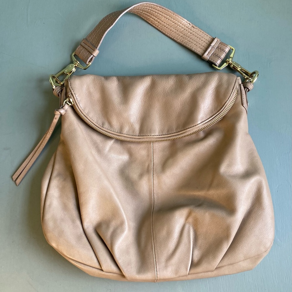 Anthropologie Margot New York Soft Buttery Slouchy Leather bag hobo